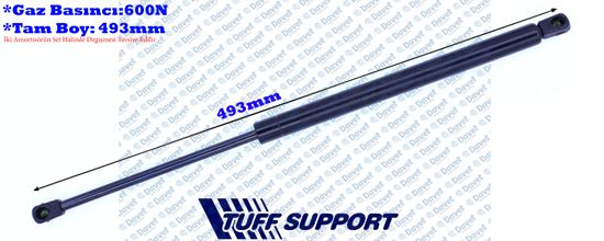 TUFF 611675 Bagaj Amortisoru P307 Sw 00>08
